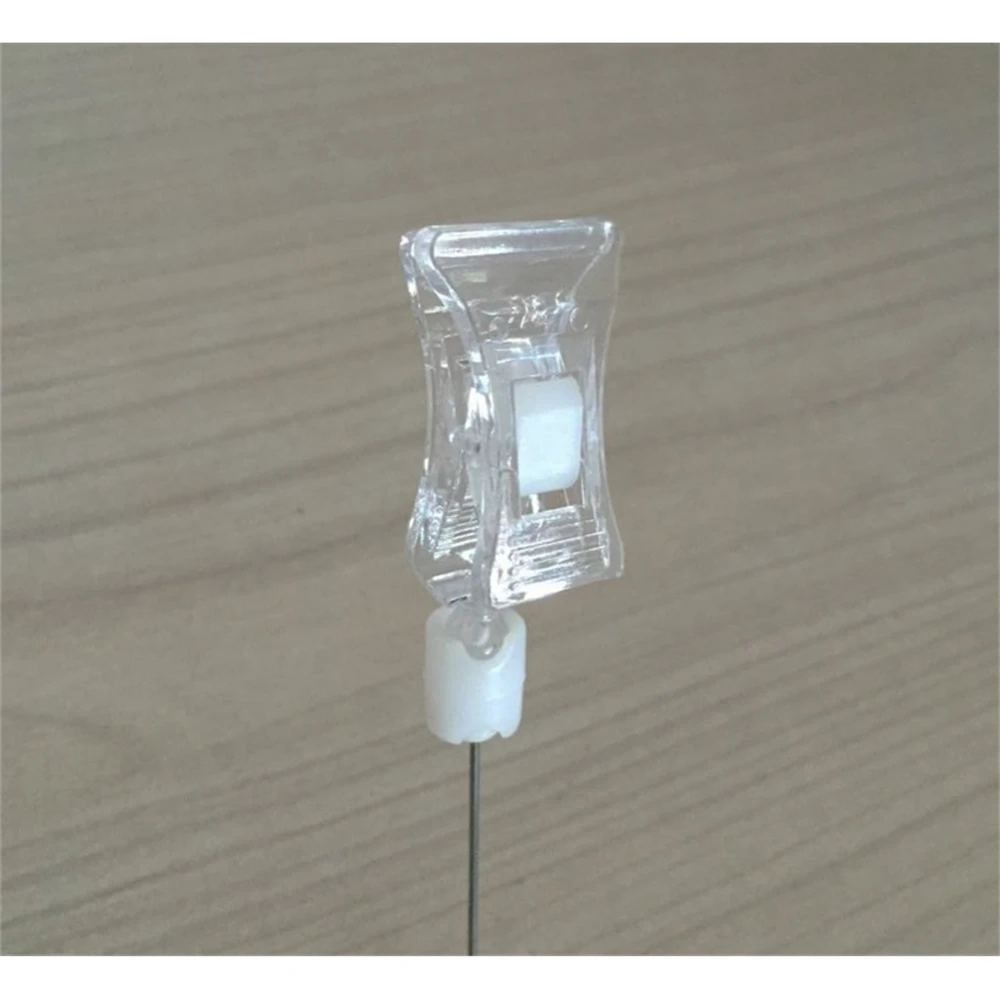 Pop Advertising Clip Explosion Card Holder Desk Sign Note Picture Clip Disc Shake Card Price Tag Display Photo Clip Stand 10pcs