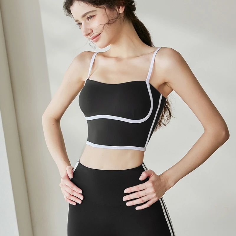 

Women's Sports Bra Women Fitness Underwear Top High-strength Fitness Seamless Yoga Bra Underwear Sport Tops Running Gym Vest