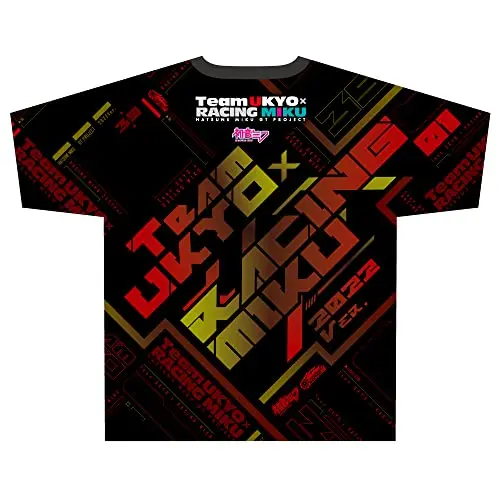 2026 New Racing Miku Team UKYO X Hatsune Miku T Shirt Full Graphic Print Anime Streetwear Casual Short Sleeve Tops for Men Women