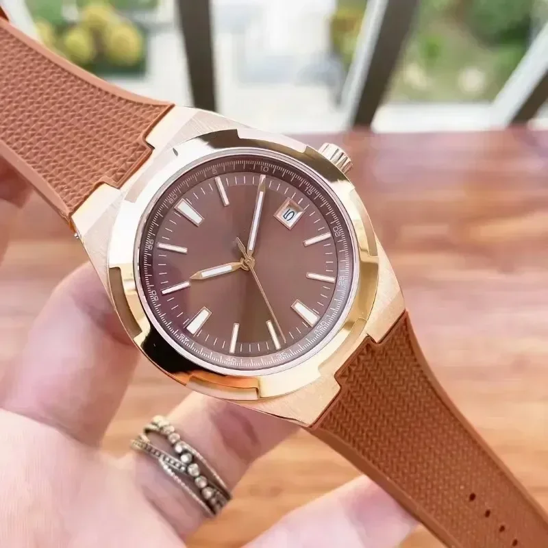 Jam tangan mewah pria seri mewah berkualitas tinggi tahun 2025 dengan mesin mekanis otomatis penuh