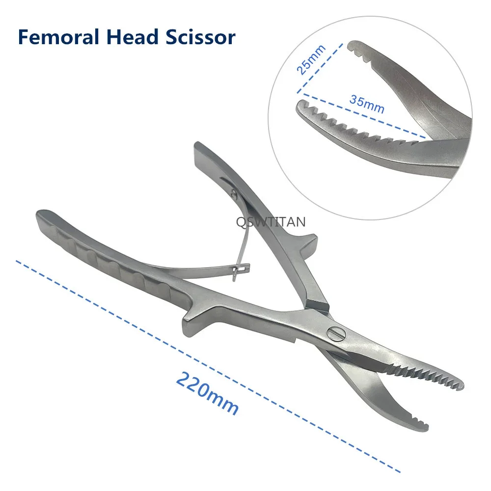 Bone Scissors Medical Bone Cutter Scissors Autoclaveable Orthopedics Surgery Instruments 1pcs