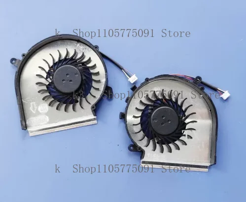 New CPU Cooling Cooler Fan for MSI GE62VR GL62M GP62MVR GL72MVR GP72VR  4-line Laptop Fan PAAD06015SL