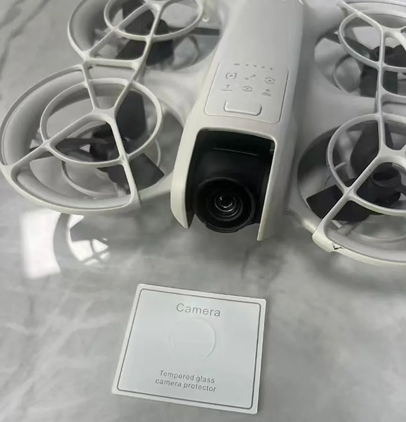 2PCS Hard กระจกนิรภัยเลนส์ป้องกันหน้าจอ HD ป้องกันฟิล์มสําหรับ DJI Neo Drone กล้องอุปกรณ์ป้องกัน