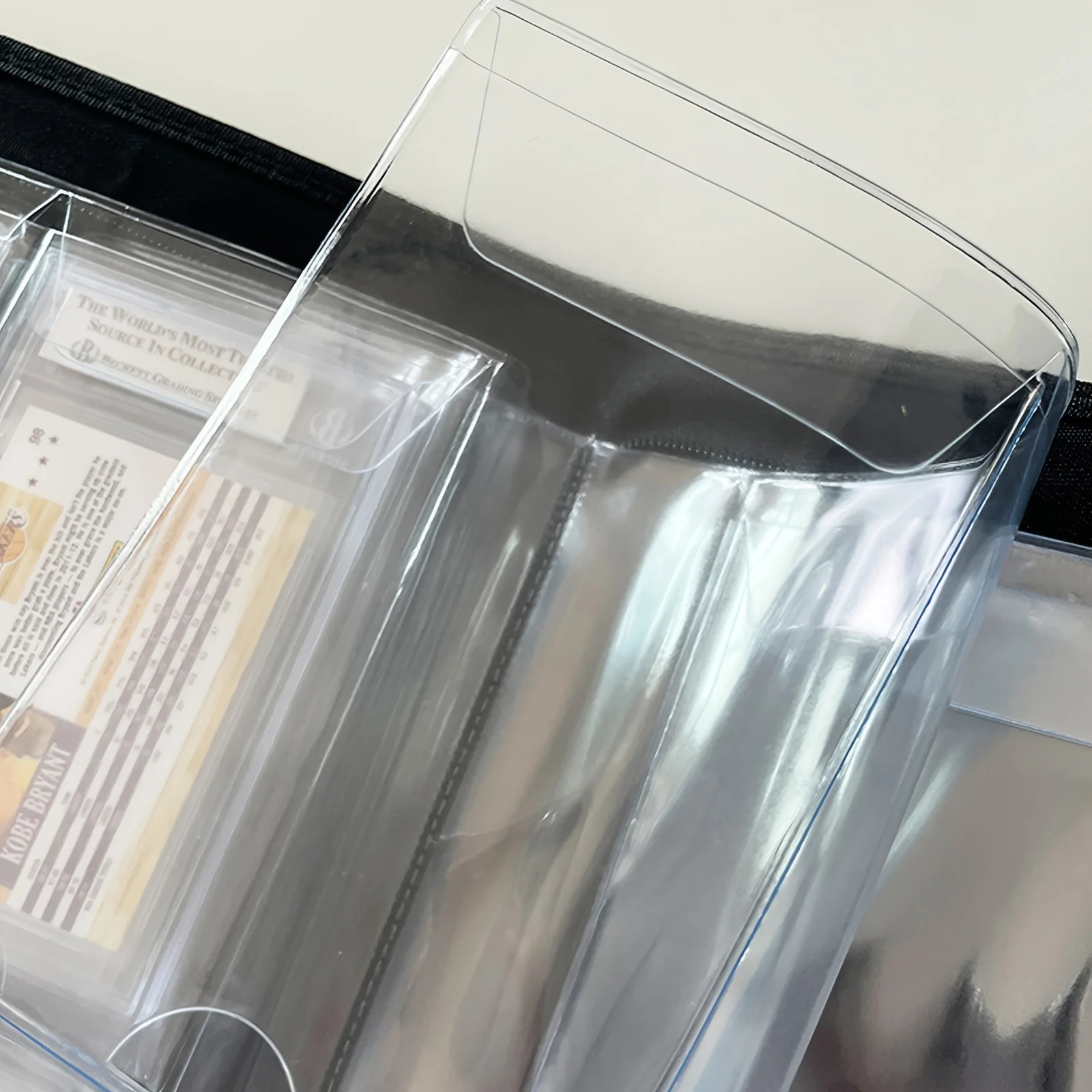 1pc Zip Trading Card Binder, Card Folder for PSA/CGC/BGS/SGC Sports Cards, Game Cards, Baseball Basketball Card Binder Albums