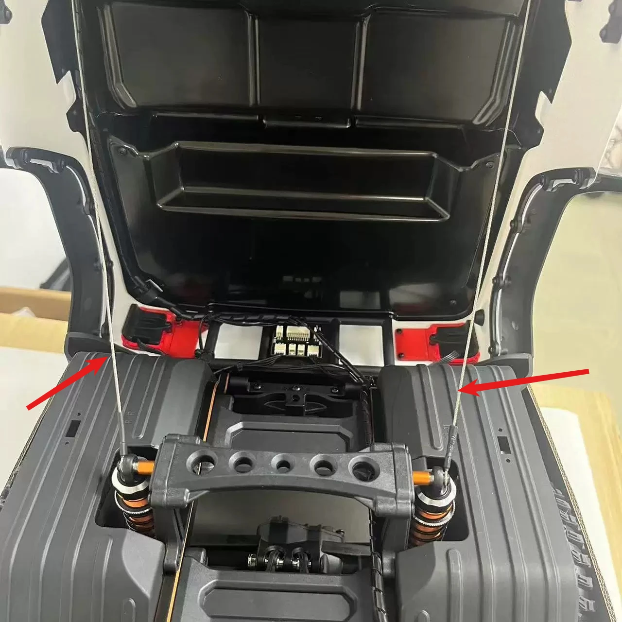 RC Crawler Body Limit Rope Stopper Mod Upgrade Parts For Rlaarlo MK07 JK07 TK07 Off-road Vehicle Replacement Decor Accessories
