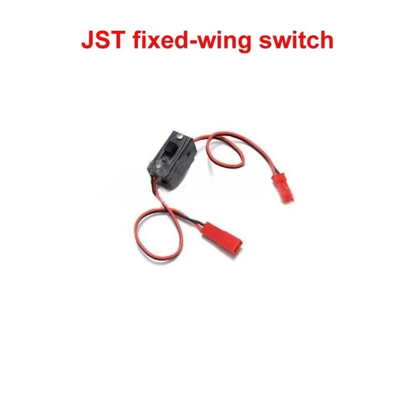 5pcs JST JR Plug Charging Switch 2 Wire Way Line Connector Power On/Off for FUTABA  Model Airplane RC Drone FPV Accessories