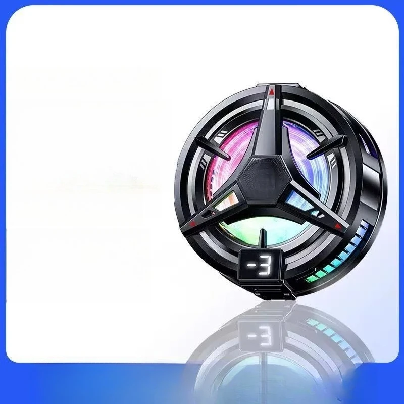 

Mobile phone radiator back clip game e-sports chicken eating magnetic suction live broadcast tablet ipad cooling artifact back