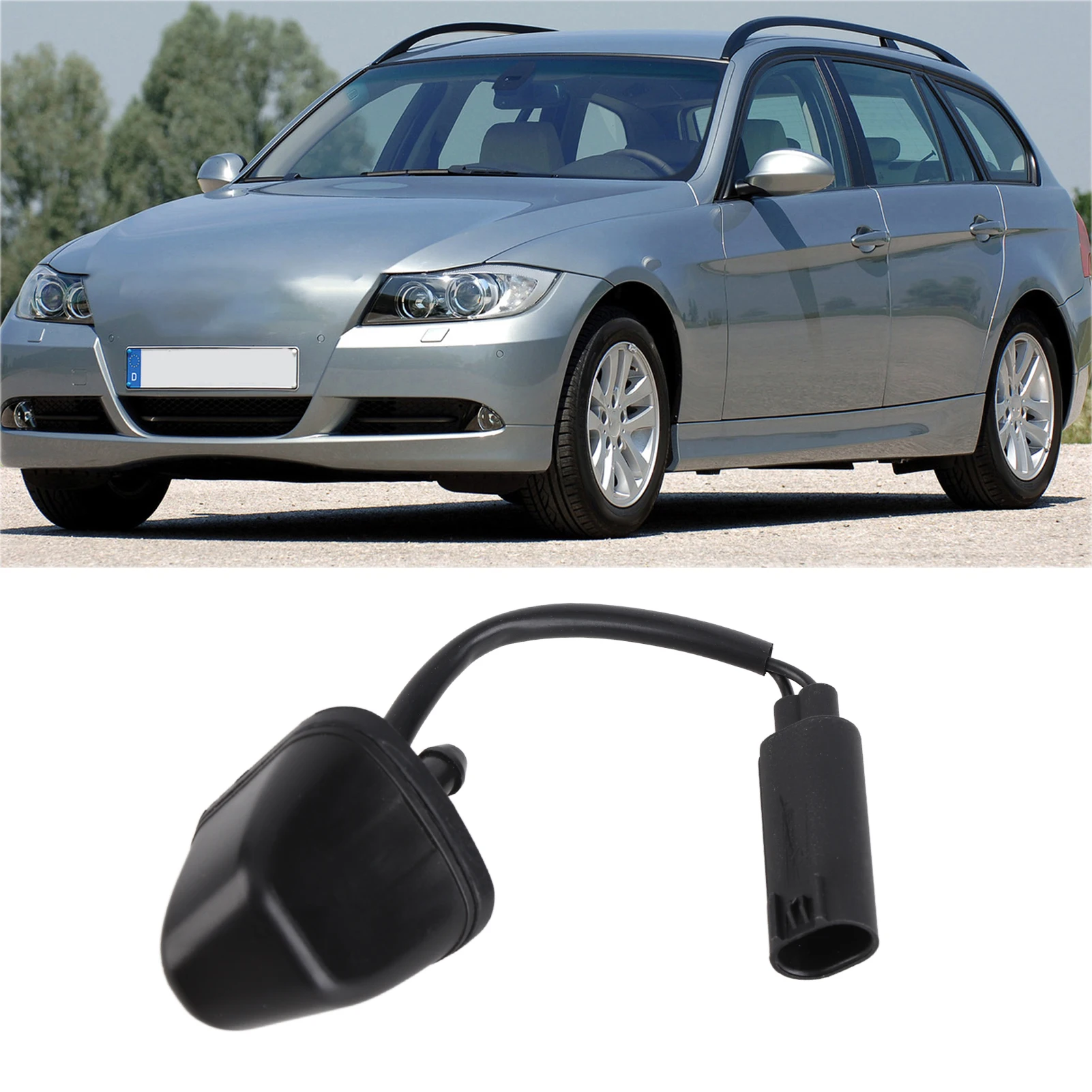 

Heated Washer Nozzle 61667131299 Windscreen Washer Nozzle for 3 Series E90 E91 Heated Washer Nozzle