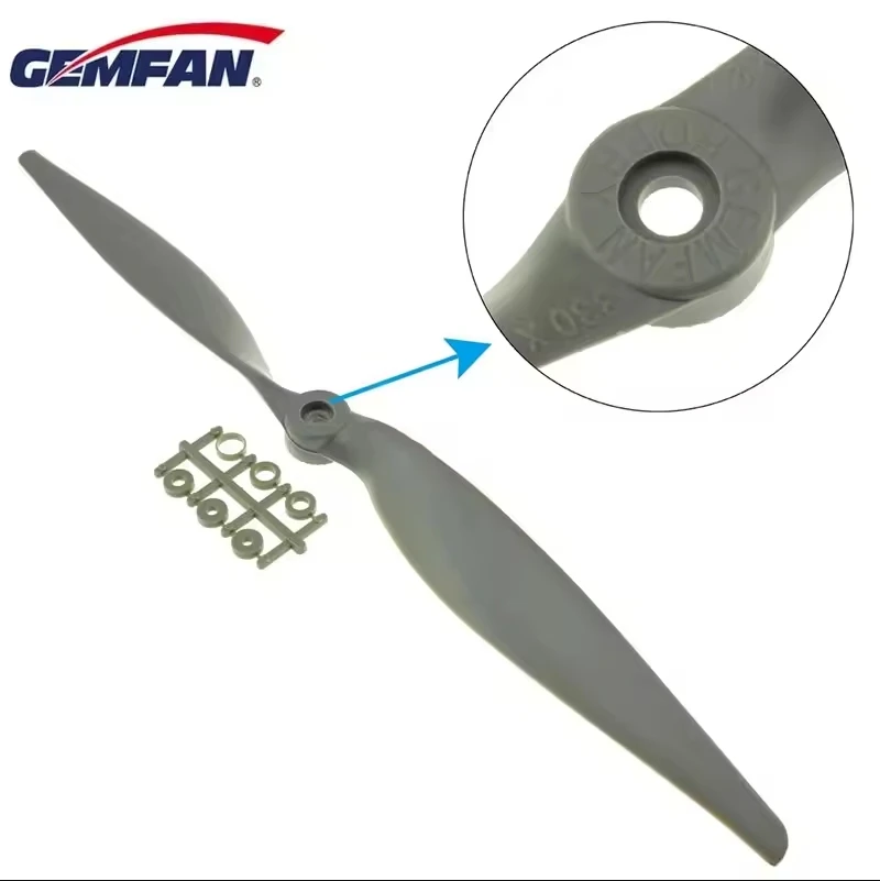 Gemfan Apc Nylon Propeller 5x5/6x4/7x5/8x4/8x6/9x6/10x5/10x7/11x5,5/12x6/13x6,5/14x7/15x8/16x8/17x8E Requisiten Für RC Modell Flugzeug