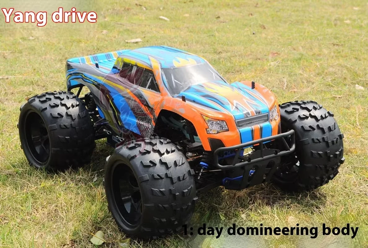 1: 8 Large Scale Fuel Remote-controlled Off-road Model Vehicles Methanol Remote-controlled Gasoline Dual Vehicle Model Toy Gifts