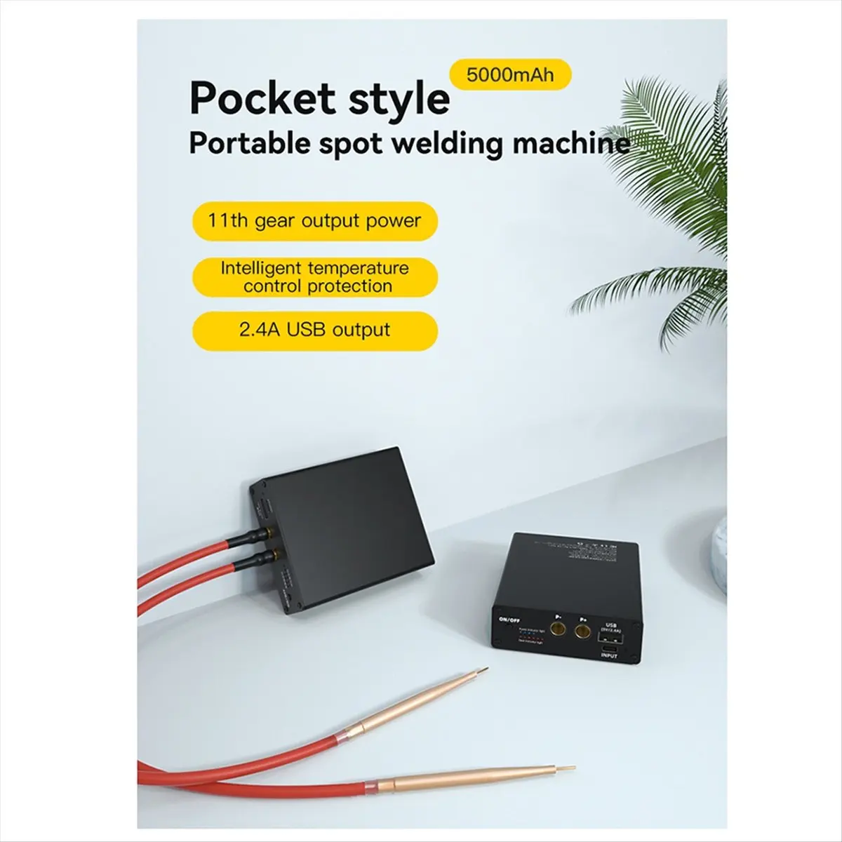 lillili CP01 Handheld Small Spot Welding Machine DIY Full Set of Accessories 18650 Lithium Battery Mini Spot Welding Machine