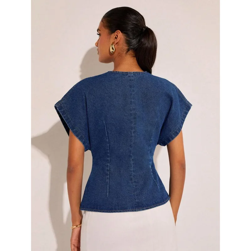 Women's Waist  Vest K 86825 Tailored Fit Jacket Vest Fashionable Inner Wear Regular Length Premium Quality