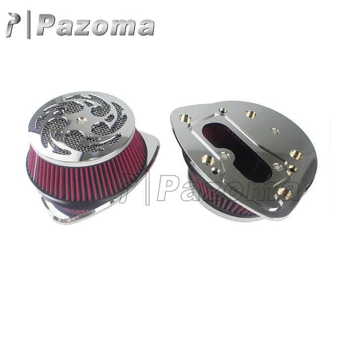 Pair Motorcycle Parts Motorbike Air Cleaner For Suzuki Boulevard M109R 2006 -2018 Motorcycle Air Cleaner Filter