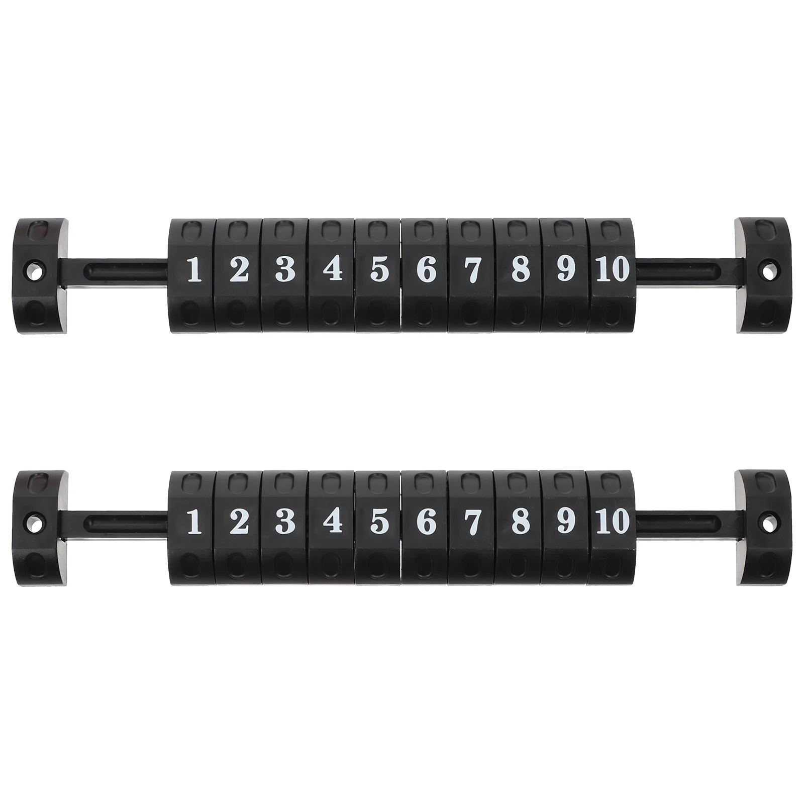

2pcs Table Football Scorer Scorekeeper Durable High-class Material Easy Install Long-life Counters Accessories Indicator Bar