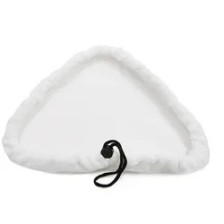 Microfiber Steam Mop Pads Replacement Pads Compatible With H20 Mop X5 Triangle Washable Steam Mop Pads Microfibre Cloth