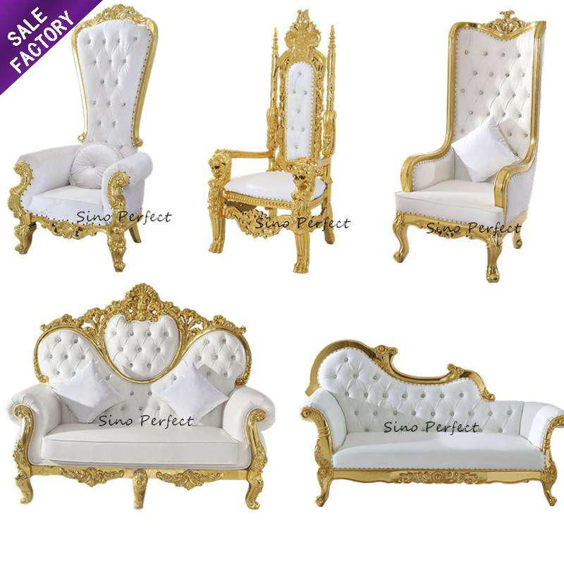 Wholesale Hotel Event Furniture Royal Set Dinning Sitting Room Chairs