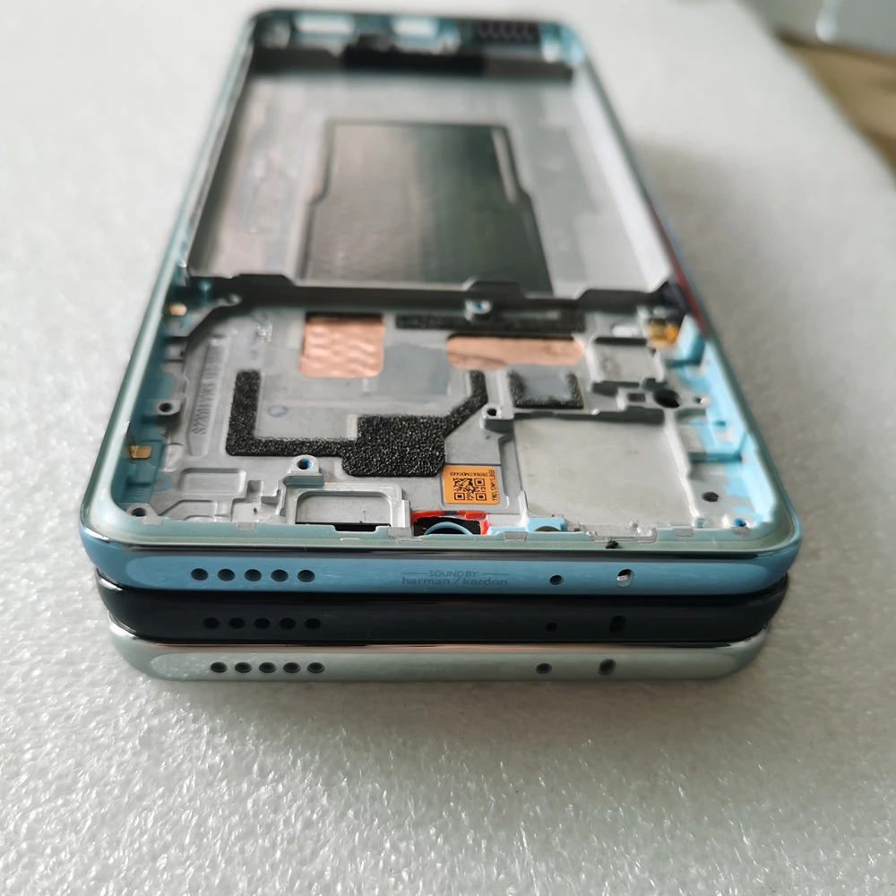 New Middle Frame For Xiaomi Mi 12T Front Frame Bezel Housing For Note 12T Pro Middle Frame Replace With Side Keys