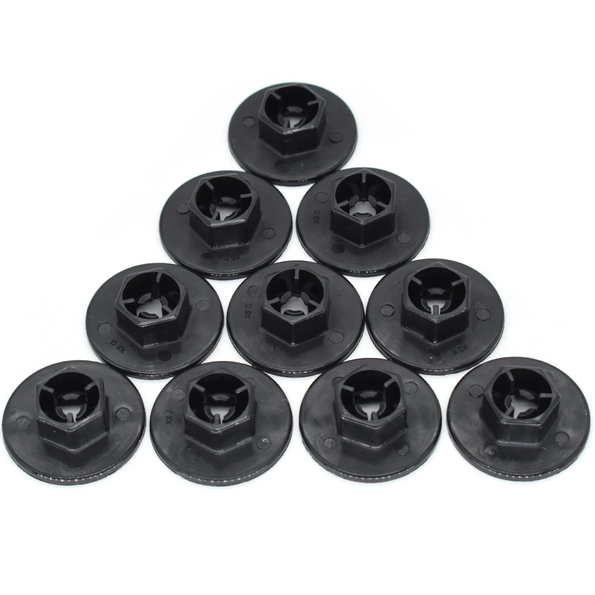 10X Fender Panel Lining Fixed Clip Nut For KIA K5 Borrego Sorento Forte IX35 Sportage K2 Hyundai Santa Fe Tucson Mudguard Buckle