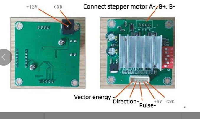 

42 Stepper Motor Driver Two-phase Four-wire Four-phase Six-wire Single-chip Microcomputer Driver Board