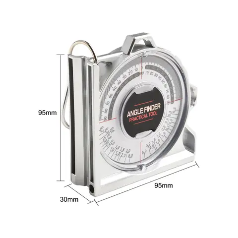 Automatic Leveling Meter Angle Measuring Instrument Back Angle Comparison Easy To Read Exquisite Indicator Needle