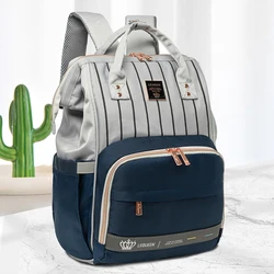 Original Lequeen Diaper Bag Backpack Maternity Bag for Baby Large Capacity Travel Mommy Baby Stroller bag Waterproof Nappy Bags