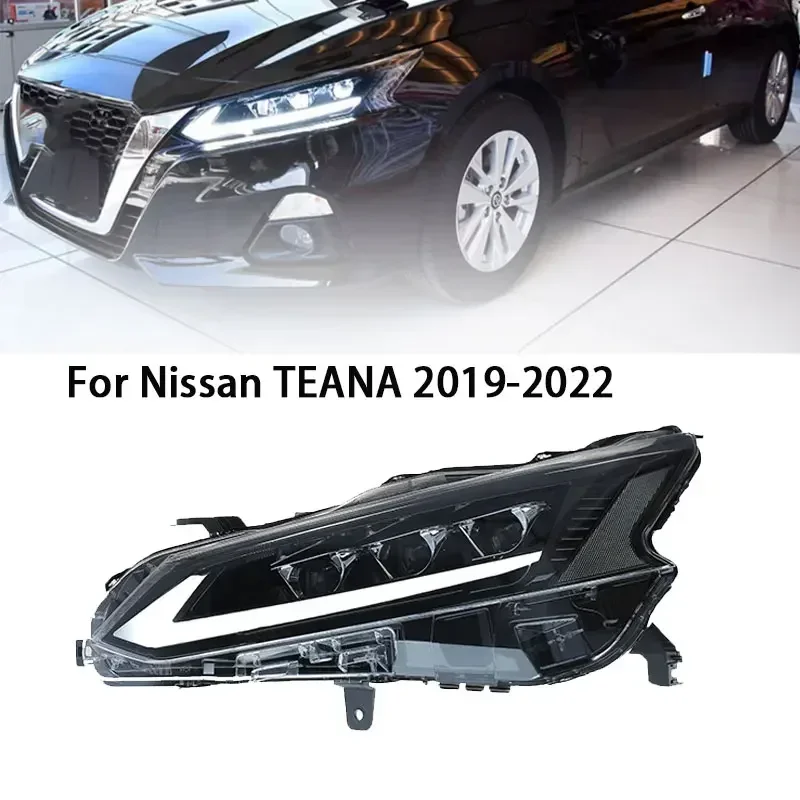 

Фара для Nissan Teana Altima, светодиодные фары 2019-2021, фара, сигнальная линза проектора, автоаксессуары, передняя фара