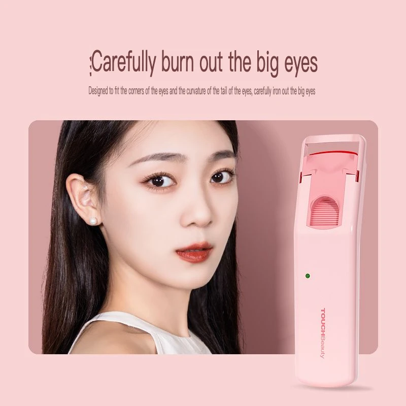 Picture 3: Electric Eyelash Curler Long-Lasting Shaping Magic Mini Heating Device for Beautiful Lashes