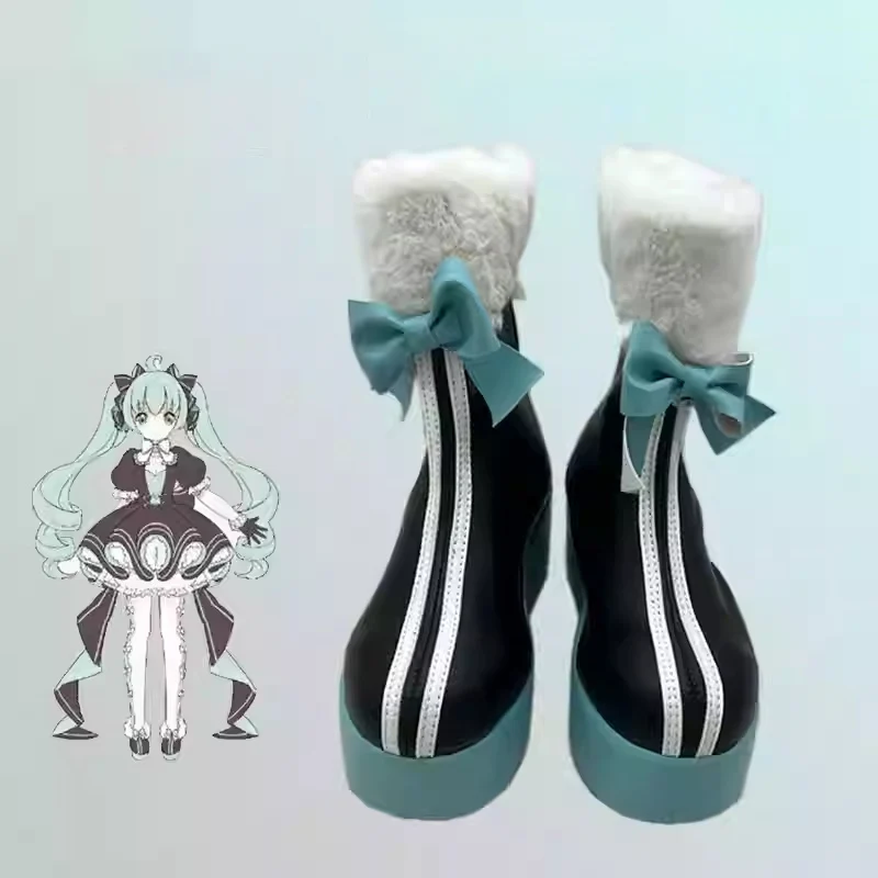 hatsune-miku-lapin-vetements-de-style-occidental-chaussures-de-cosplay-chaussures-polyvalentes-d'exterieur-pour-l'automne-et-l'hiver-chaussures-d'exposition-anime