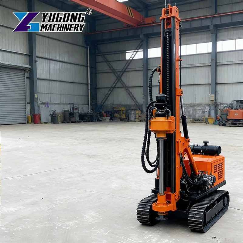 

Small Electric Hydraulic Water Well Drilling Rig Energy Saving for Home Farm Drinking Water Irrigation Drilling