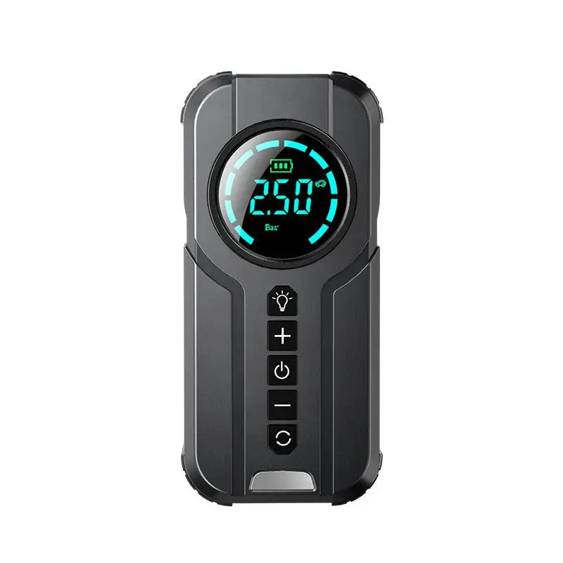 

1 min Fast Filling Mini Portable Tire Inflator Double pump air multiplication technology 3S air supply AI intelligent chip