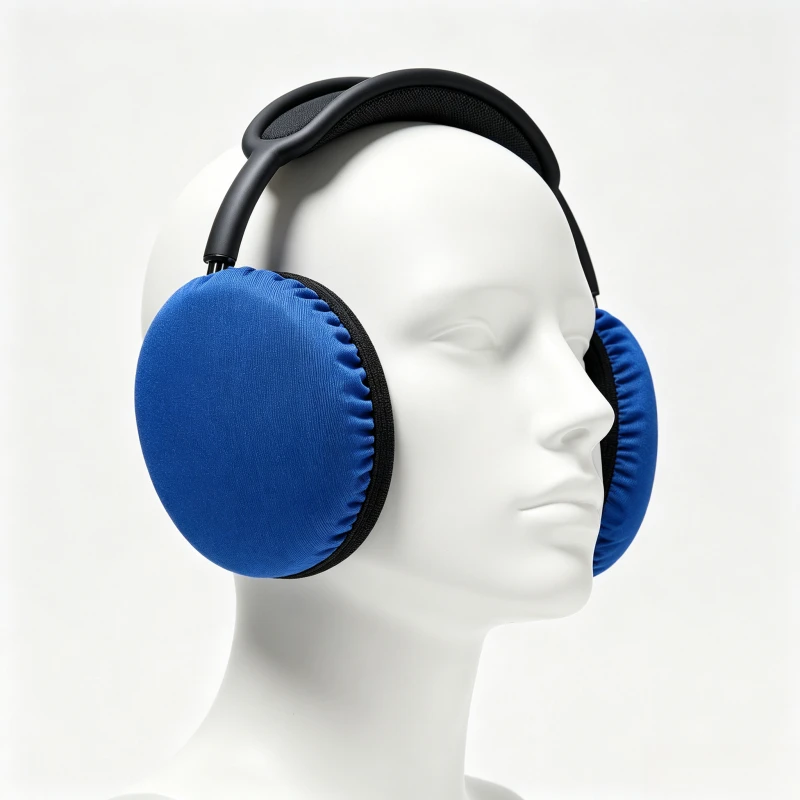 2Pcs Universal Headphone Earpads Cover, Soft Elastic Washable Reusable Ear Cushion Protector, Dustproof Sweatproof Hygienic Ear