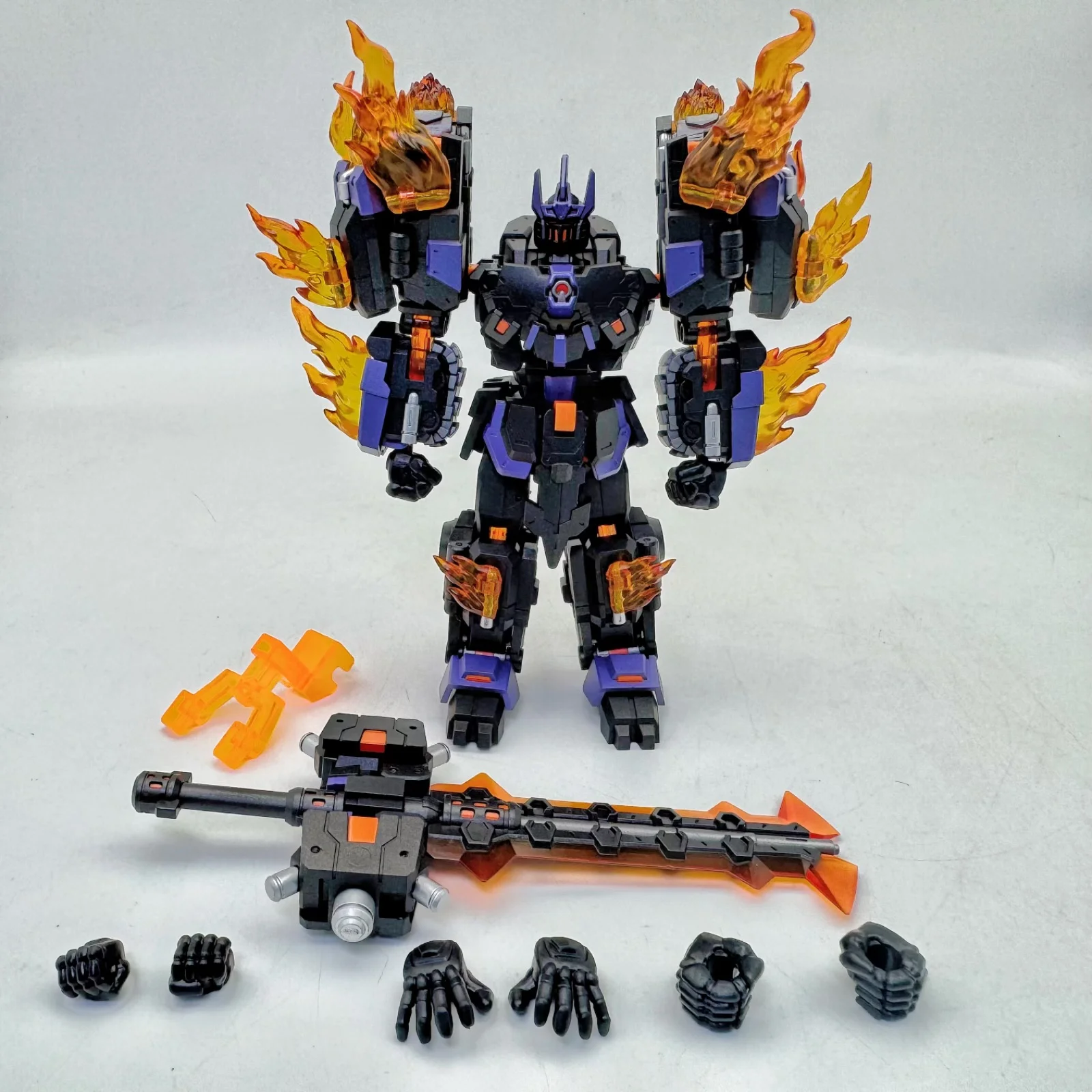 متوفر في المخزون مصنع حديد التحول IF EX-72 EX72 The Fallen Chaos Blaze لعبة شخصيات الحركة الصغيرة هدية