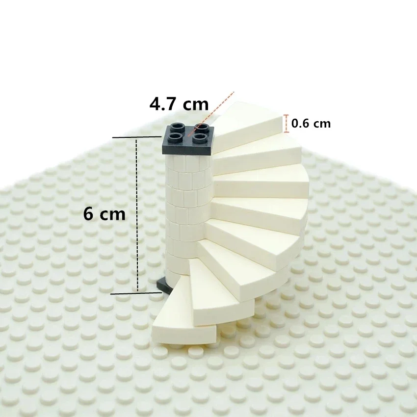 MOC City Friends House Parts Fence Stairs Ladder Gate Building Blocks Door Window Figures Garden Leduo DIY Accessories Bricks