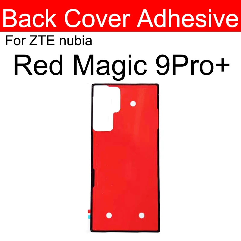 For ZTE nubia Red Magic 5G 5S 6 6S 6R 7 7S 8 8S 9 Pro Plus Back Battery Cover Adhesive Sticker Rear Battery Housing Sticker Tape