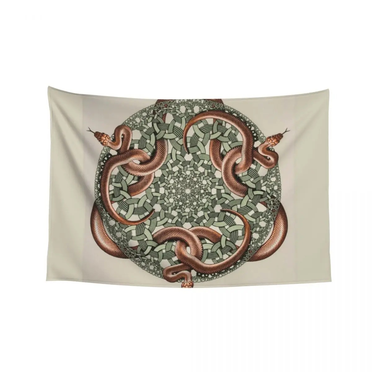 

Snakes, by M.C. Escher Tapestry Home Decorators Room Decorations Bedroom Decor Aesthetic Tapestry