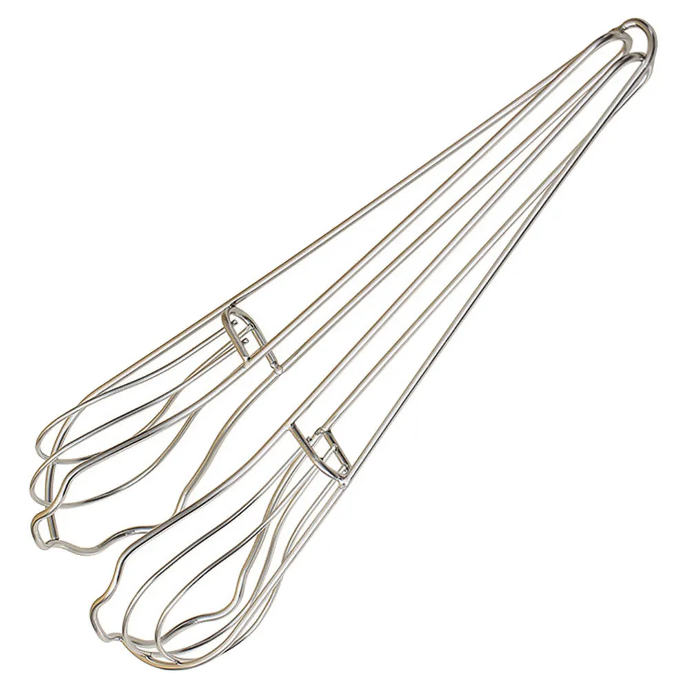 

Egg Beater Tong Stainless Steel Multi-Use Whisking Tool Long Handle Kitchen Supplies Milk Cream Stirrer Manual Egg Whisk