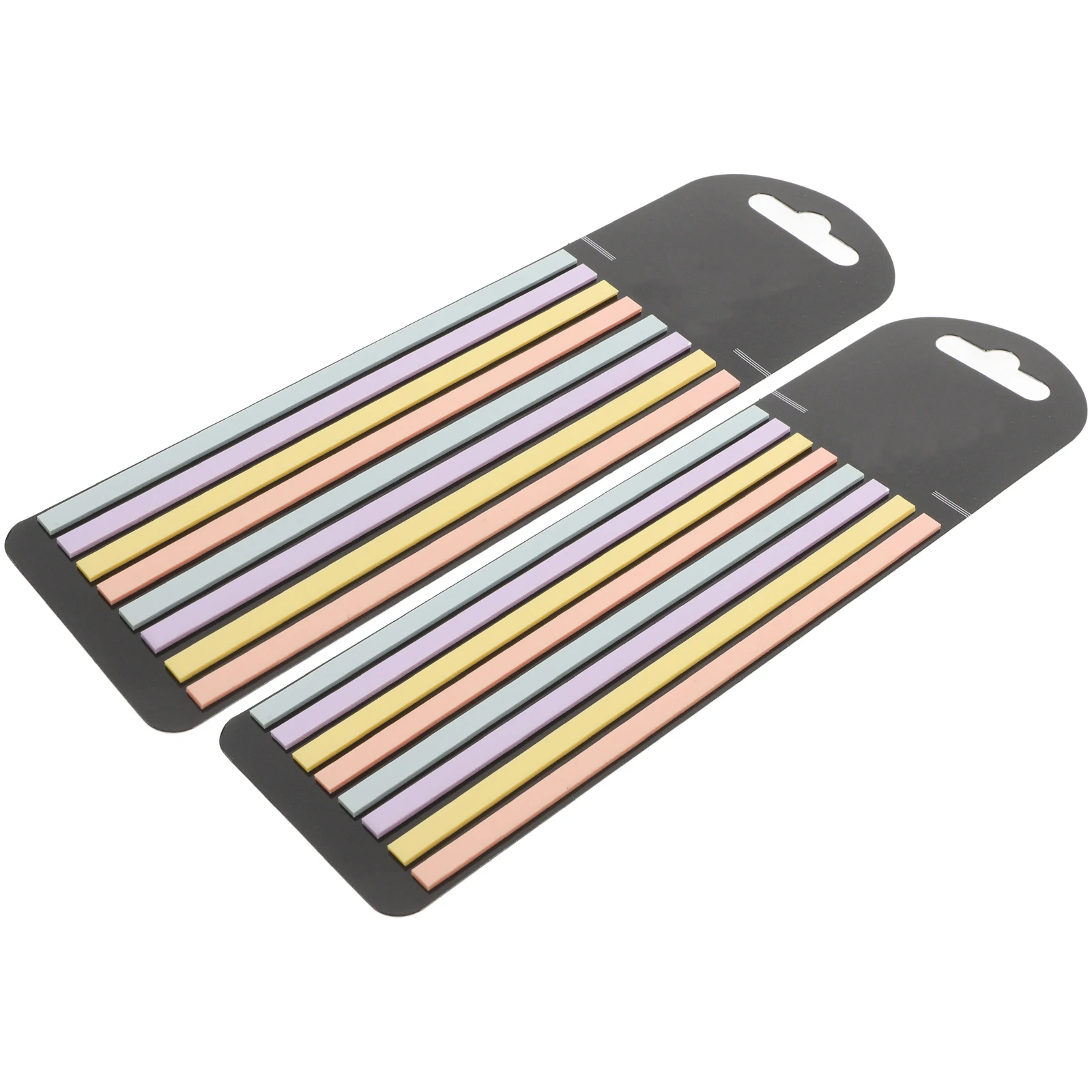 Transparent Colorful Reading Strips for Annotating Books Page Markers Book Tabs Notebook Index Labels