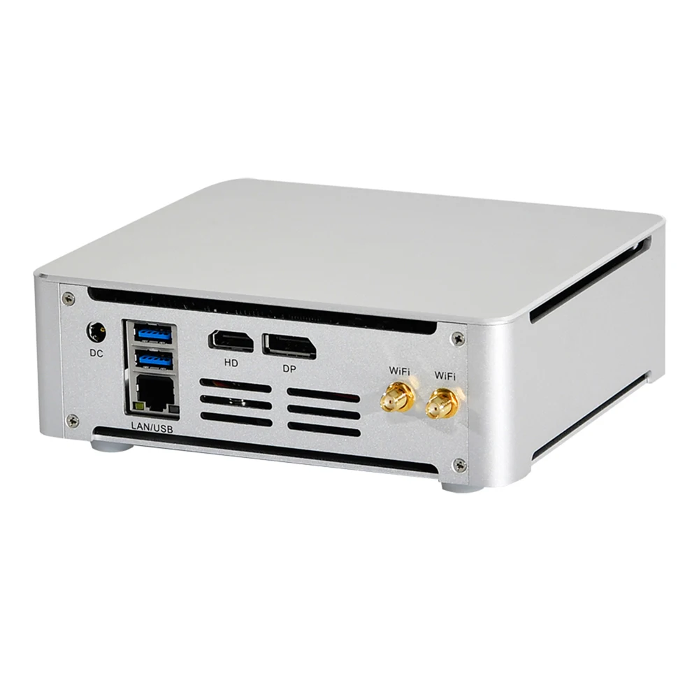

Мини-ПК HUNSN 4K, настольный компьютер,erver, I5/I7, Windows 11/Linux Ubuntu, BM21, Wi-Fi 6, BT, DP1.4a, HD, 6USB, Type-C