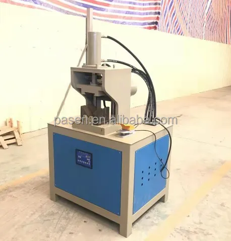Machine de poinçonnage d'acier inoxydable, Machine de découpe d'angle de tuyau rond