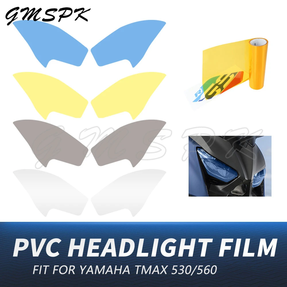 

Motorcycle Headlight Film Fit For YAMAHA T-MAX530 TMAX 530 DX SX 2017-19 T-MAX560 20-21 Head Light Protection Film Sticker Decal