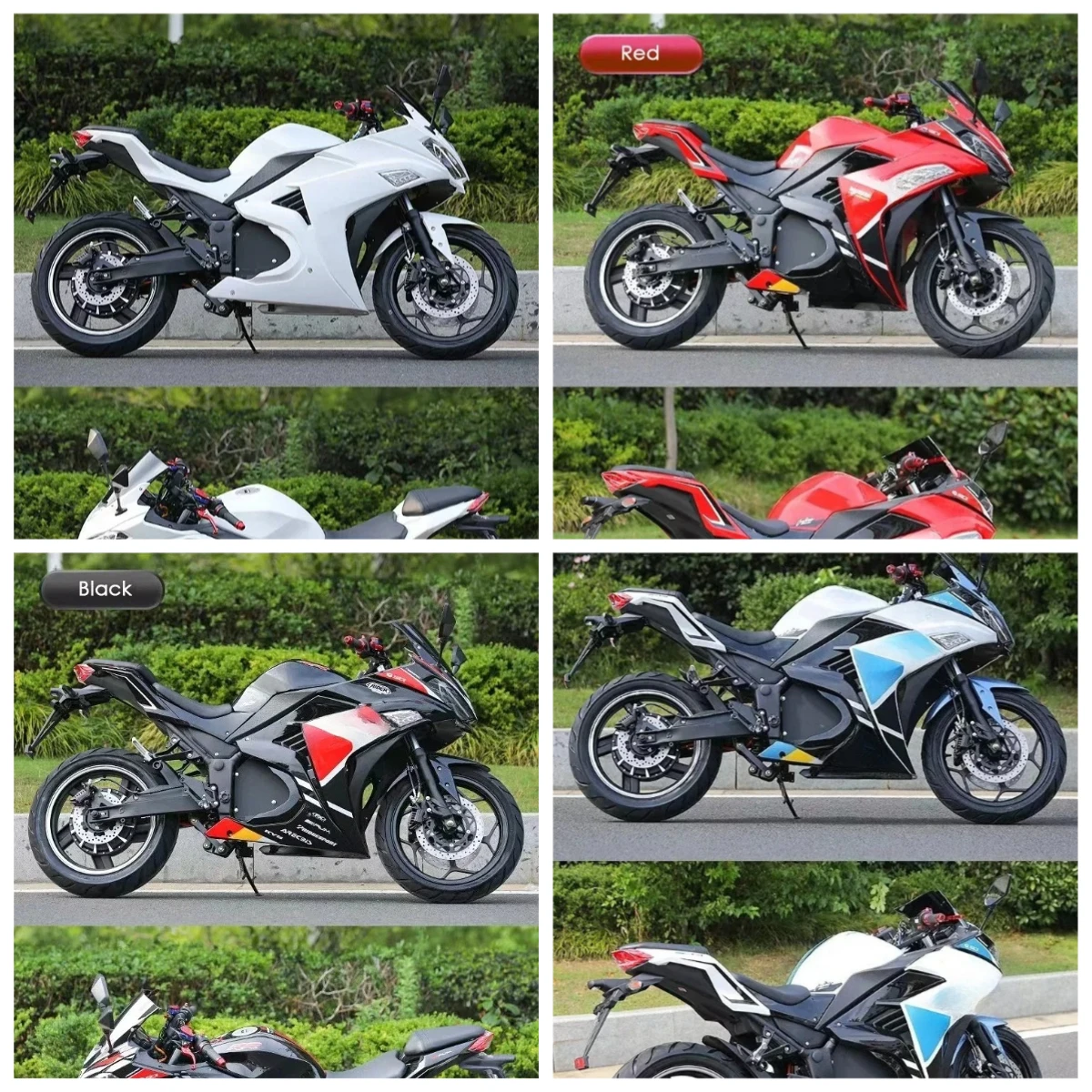 

STLFSuper Fashion Style 75v 20ah Electric Racing Scooter Battery Latest Electric Off-roadSport Motorcycle TrendDirt BikeForAdult