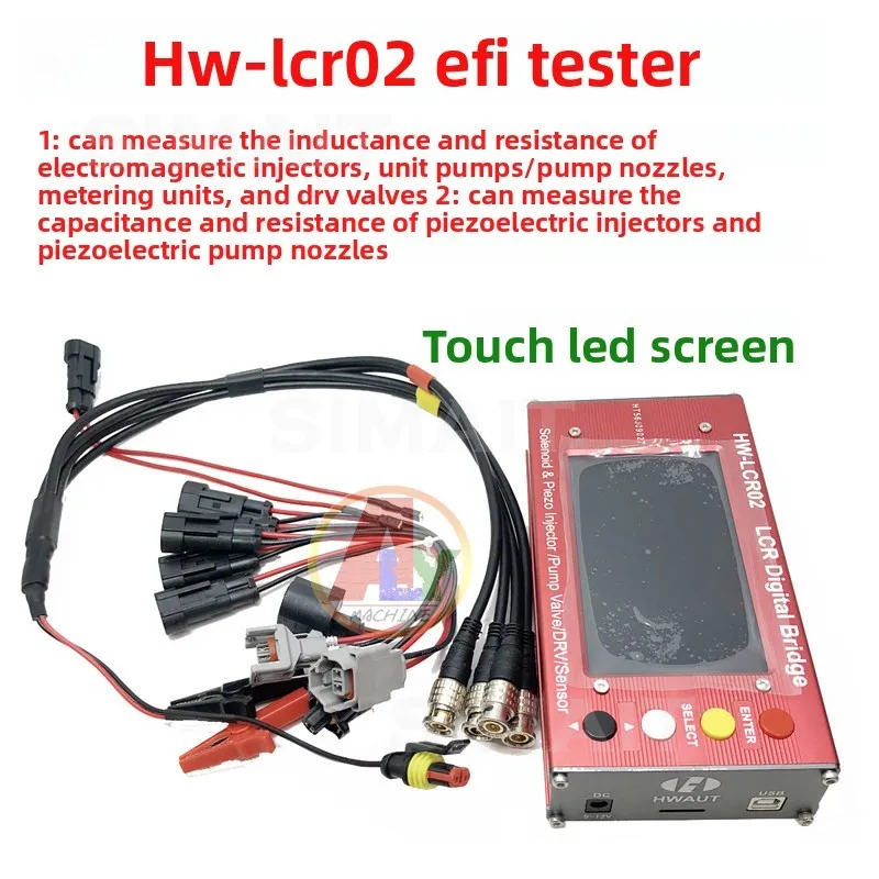 

LCR02 Common Rail Injector Tester | EUI/EUP ZME DRV Valve Test Tool for Diesel Electromagnetic Injectors
