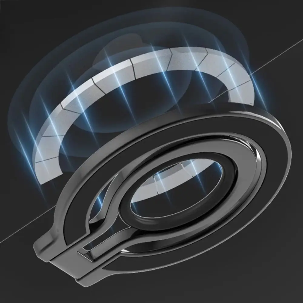 ل MagSafe حامل حلقة الهاتف امتزاز قوي طوي قبضة الهاتف جبل سبيكة مع حلقة معدنية آيفون/سامسونج //