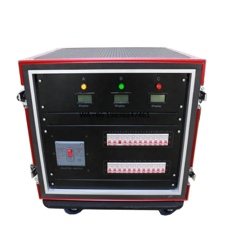 

Stage Light Lighting Controller Console Super Sound-off 24CHX4KW Power Rack Power Distributor