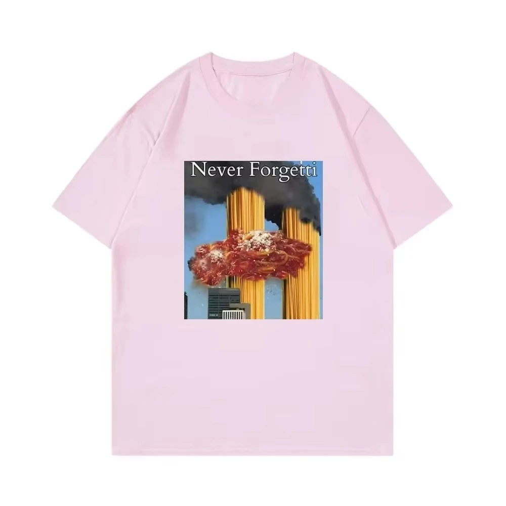 Never Forgetti T Shirt 11 9 Funny September 11Th Casualty Memorial Women Tee Unisex Women Casual High Quality Top2026