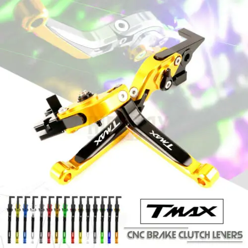 

CNC Motorcycle Adjustable Folding Extendable Brake Clutch Levers for TMAX 560 2020-2021 T-MAX 530 DX SX 2012-2019 Tmax500 08-11