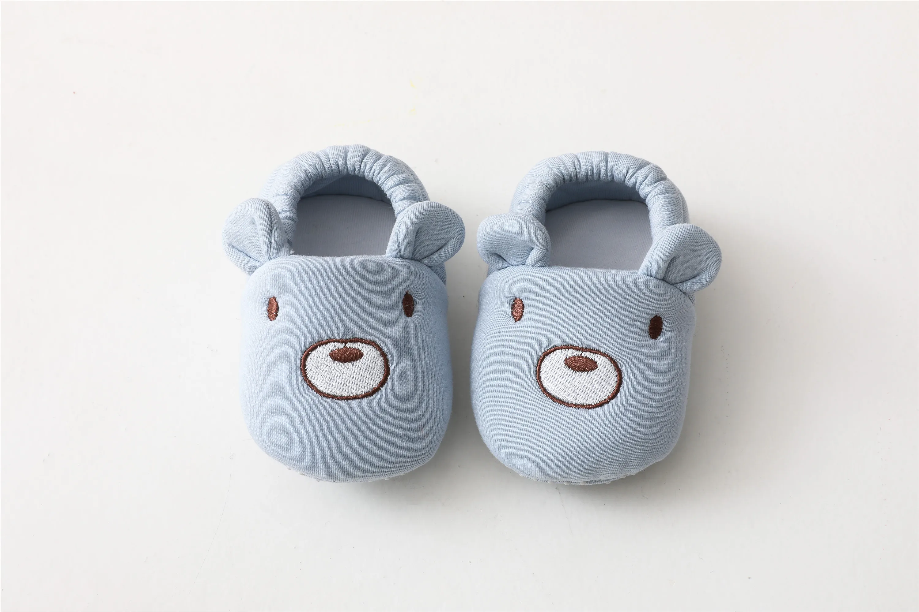 Cartoon Animals Pattern Newborn Socks Shoes Toddler Boys Girls Non-slip Crib First Walkers Winter Baby Soft Slipper Warm Booties