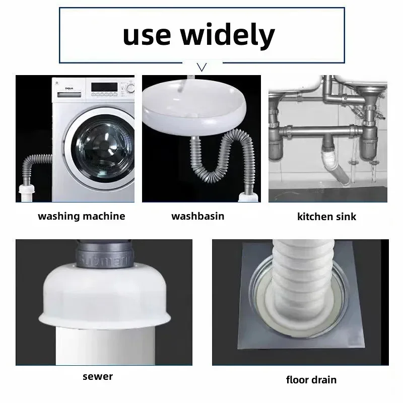 White Silicone Drain Deodorant Core Sewer Pipe Anti Odor Seal Plug Kitchen Sink Floor Drains Filter Stopper Bathroom Accessories