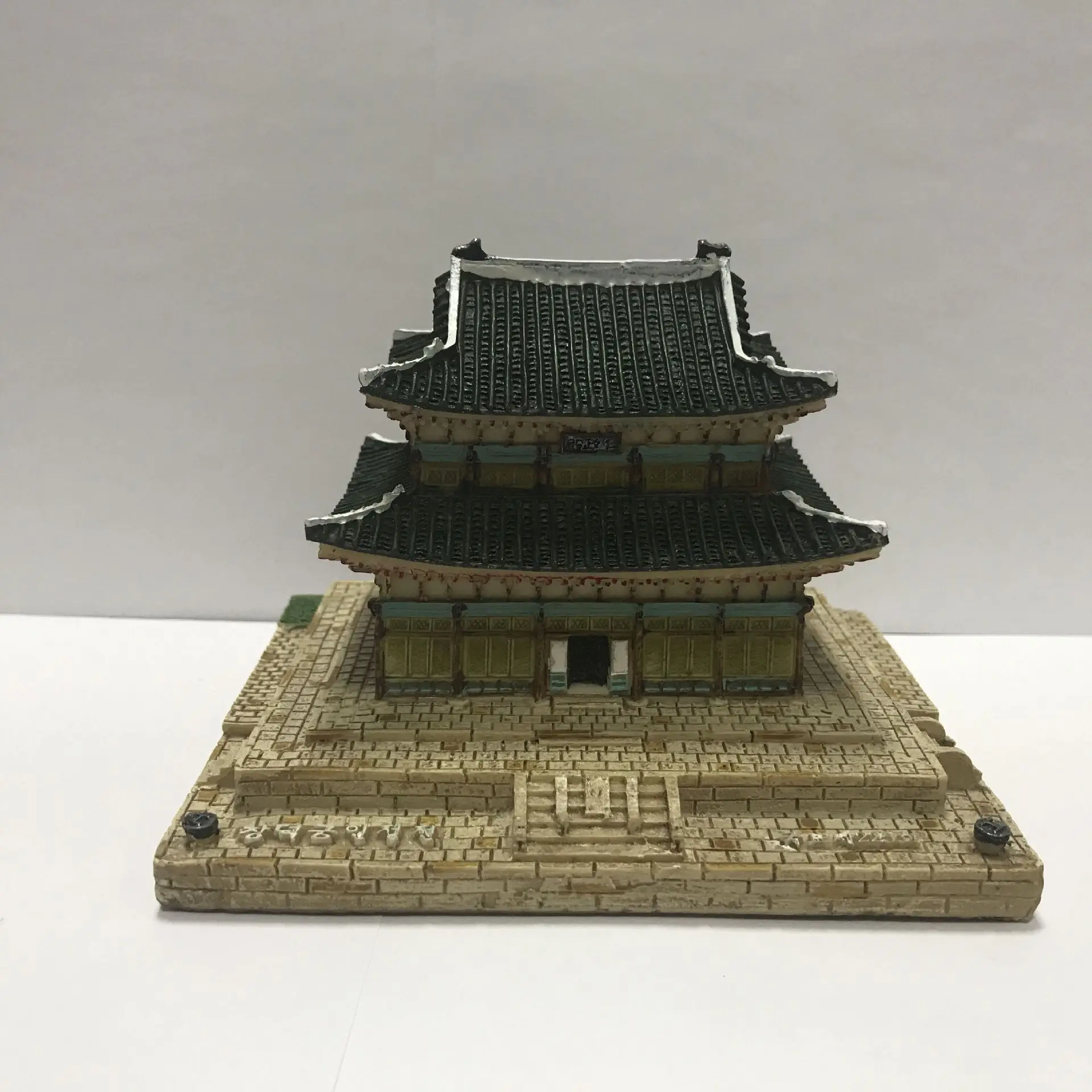 South Korea Changdeokgung Palace Creative Resin Crafts World Famous Landmark Model Tourism Souvenir Gifts Collection