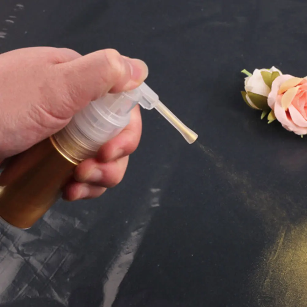 

2pcs 35Ml Portable Detachable Pet Spray Bottle Transparent Dry Powder Applicator For Travel Hair Cosmetics Cleaner Reusable